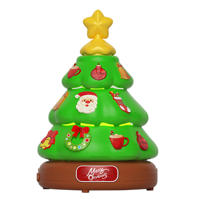 Kids Xmas bubble machine music box toy