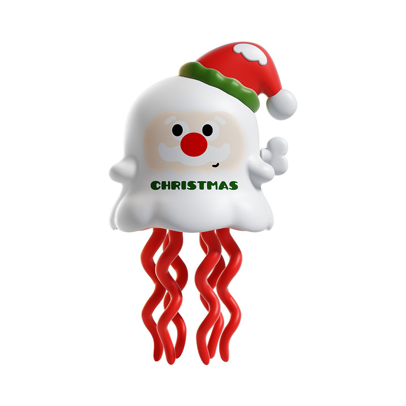Creative Pumpkin Ghost Dancing Octopus Toy for Halloween and Christmas