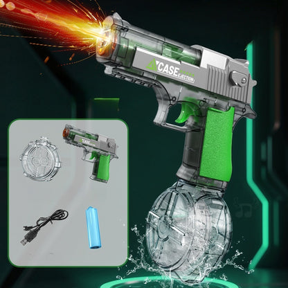 Desert Eagle Style Electric Water Gun for Kids and Adults – Realistic Toy Blaster
