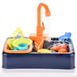Educational Role Play Kitchen Toy – Electric Sink with Accessories