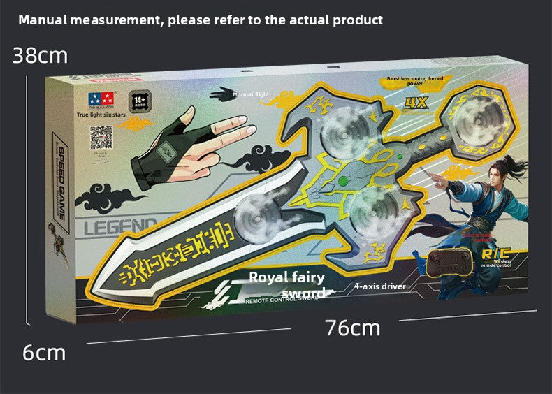Flying Toy RC Glider with Gravity Sensor Technology