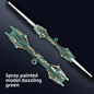Galaxy Battle Double Lightsaber – Retractable LED Toy Sword for Cosplay