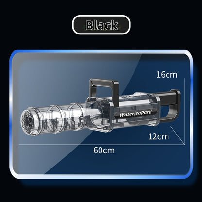 Gatling water gun nozzle filter for dirt and sand