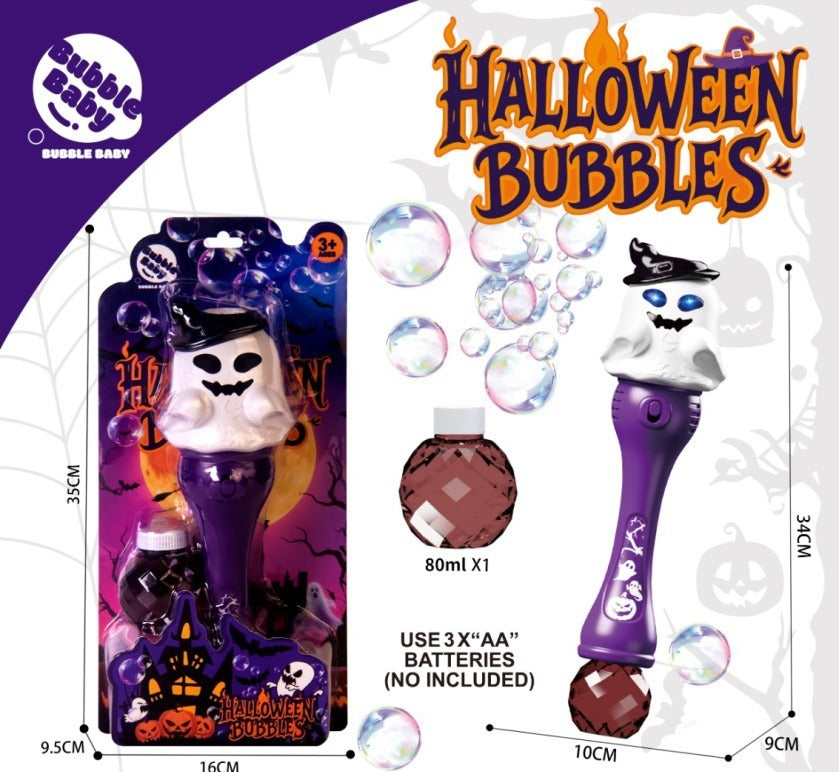Handheld dinosaur bubble blower stick toy with bubbles