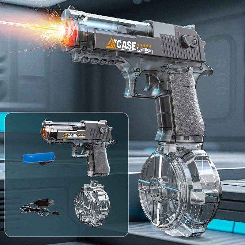 High-Powered Desert Eagle Water Blaster with LED Light – Summer Outdoor Fun

