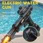 Kid holding electric water gun with 800cc water tank

