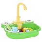 Kids Dishwasher Toy – Pretend Kitchen Sink with Running Water Function