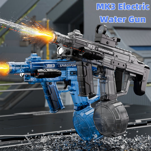MK3 water blaster with rechargeable battery and pulse jet nozzle

