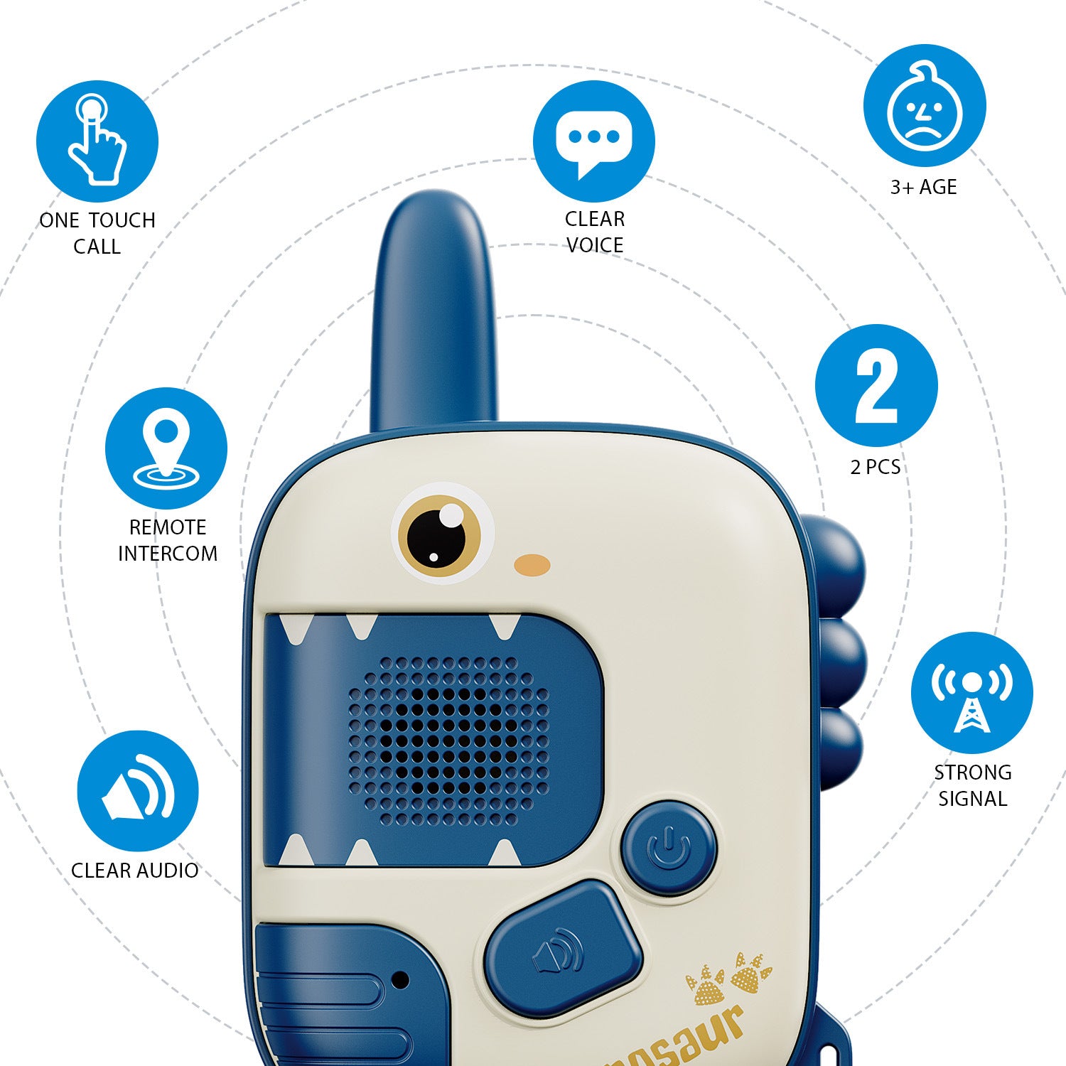 Mini Walkie Talkies for Children – Outdoor Adventure Toy Intercom Set