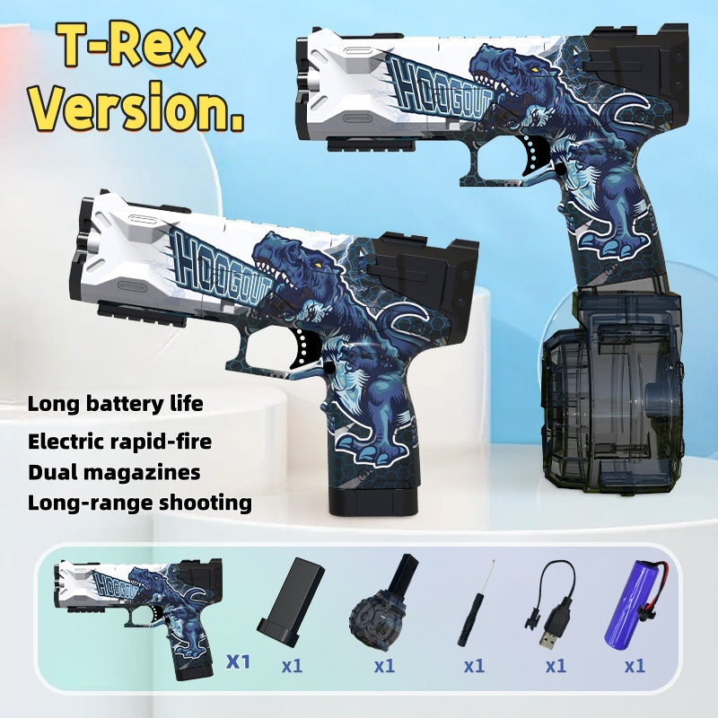 Modular rechargeable battery pack for Ice Blast electric water blaster

