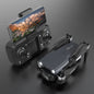 Portable remote control quadcopter with built-in camera and LED lights

