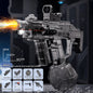 Side profile of MK3 electric water gun showcasing large water tank


