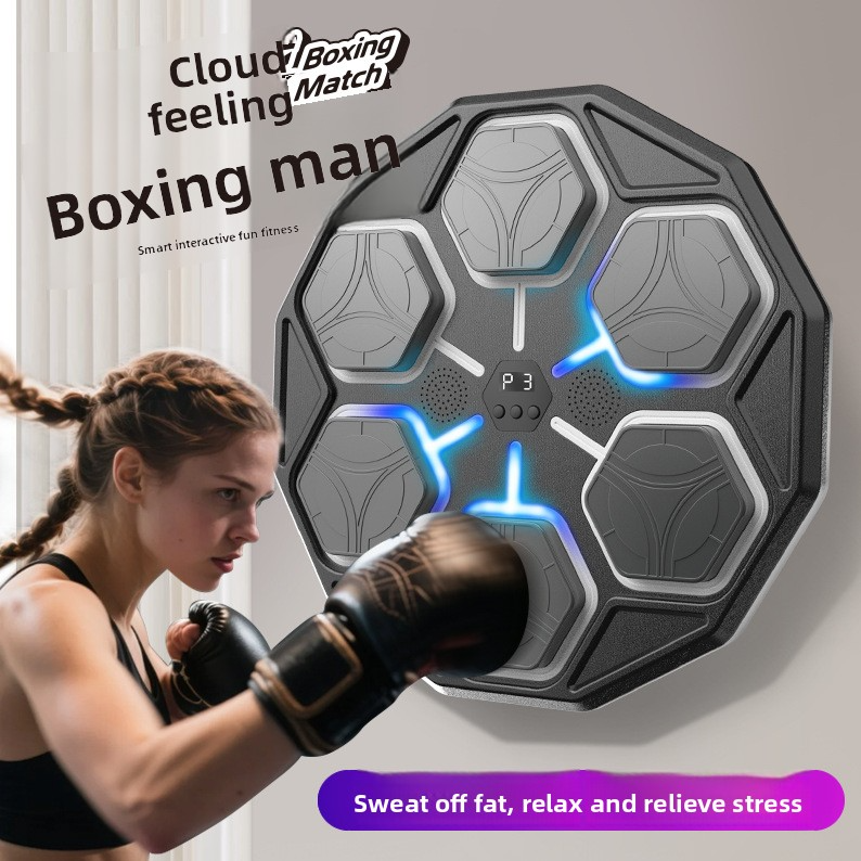 Smart Bluetooth Music Boxing Machine for Home Fitness and Training