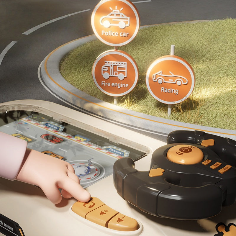 Two-speed control racing toy for children 3-6